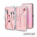 7-16Pcs Manicure Pedicure Set, Pro Nail Clipper Kit w/ Case