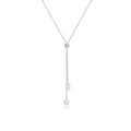 925 Silver Adjustable Bead Necklace/ Bracelet Jewelry