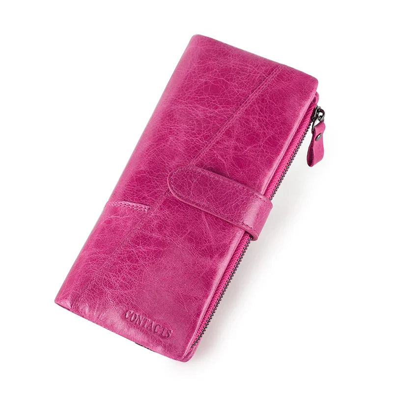 Women's Long Clutch Wallets with Cell Phone Bag and Card Holder