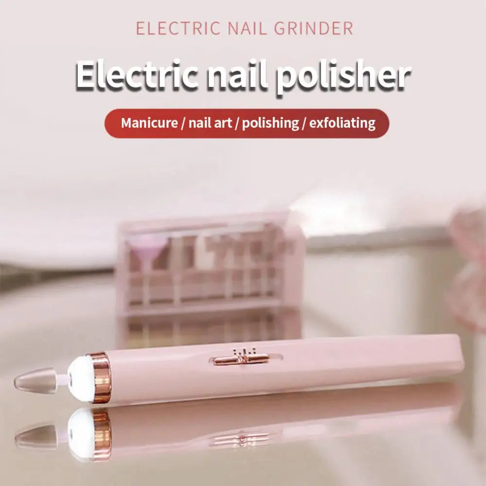 5 in1 Manicure Machine Set Electric Nail Drill Polisher Cordless