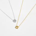 925 Silver Star of David Pendant Necklace Women