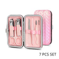 7-16Pcs Manicure Pedicure Set, Pro Nail Clipper Kit w/ Case