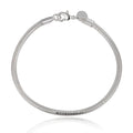 925 Silver 3mm Snake Chain Bracelet 8