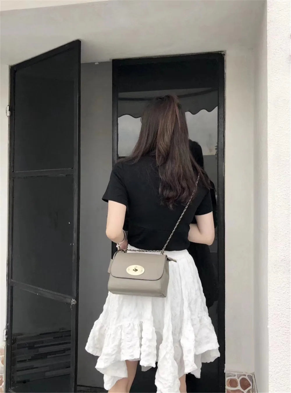 Large Luxury Brand Chain Shoulder Bag | 100% Genuine Leather Women’s Handbag