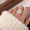 925 Sterling Ring for Women, Retro Handmade Gift