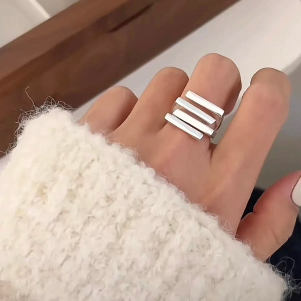 925 Sterling Ring for Women, Retro Handmade Gift