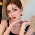 Cute Cherry Acrylic Earrings for Women