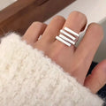925 Sterling Ring for Women, Retro Handmade Gift