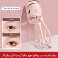 Mini Portable Heated Eyelash Curler Kit with USB Charger