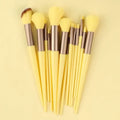 13-Piece Fluffy Makeup Brush Set for Foundation, Blush & Eyeshadow