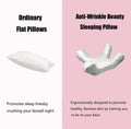 Beauty Sleep Face Pillow with Free Satin Pillowcase