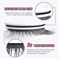 Reusable Self-Adhesive False Eyelashes – Glue-Free, Easy Wear