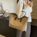 Trendy Light Luxury Women's Handbag with PU Zipper