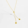 925 Silver Adjustable Bead Necklace/ Bracelet Jewelry