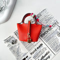 Mini Basket Bag Pendant | Cute Earphones Case | Keychain Charm