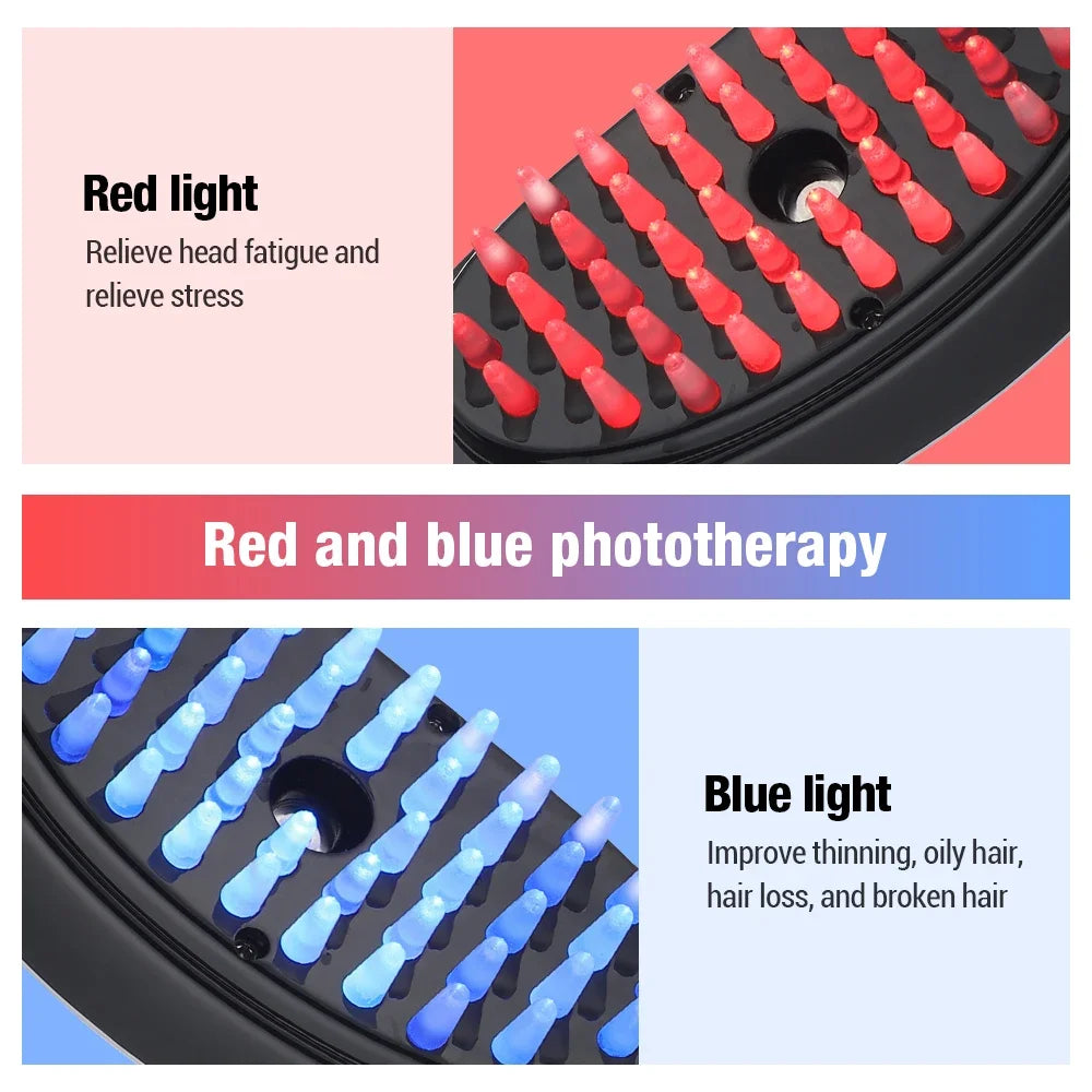 Electric Spray Massage Comb Hair Growth & Scalp Therapy