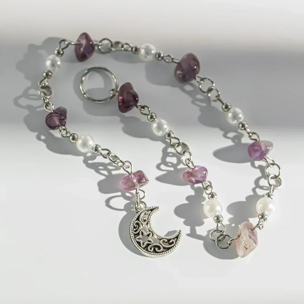 Boho Hair Chain Cuffs – Pearl & Stone Star + Butterfly Charms