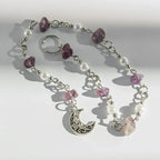 Boho Hair Chain Cuffs – Pearl & Stone Star + Butterfly Charms