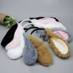 Plush Bunny Ear Headband – Cute Party Accessory & Soft Polyester