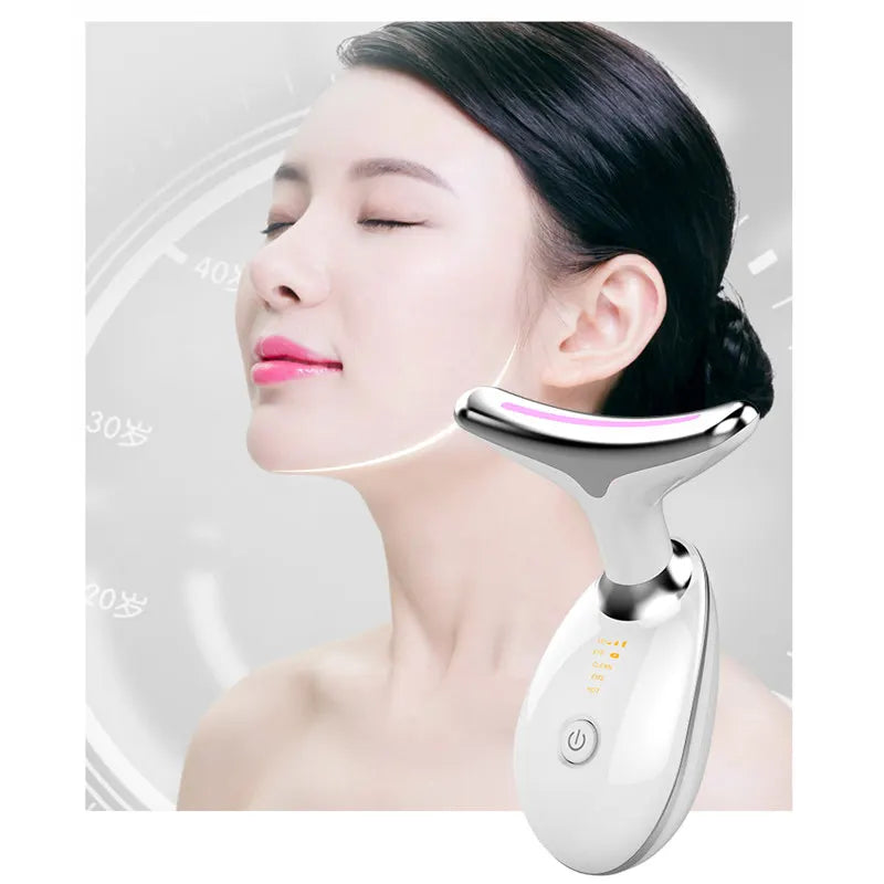Wavy Facial Massager Microcurrent Skin Firming Device