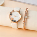 Simple Women's Ink Painting Quartz Watch