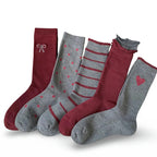Ruffle Ankle Socks – Chic Cotton Blend with Retro Frill