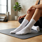 Yoga Socks – Non-Slip Comfort for Pilates & Fitness Cotton Blend