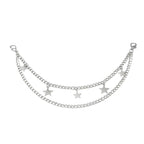 Multi-Layer Metal Chain Strap DIY Personality Butterfly Heart Star Pendant Shoulder Bag Chain Straps Accessories