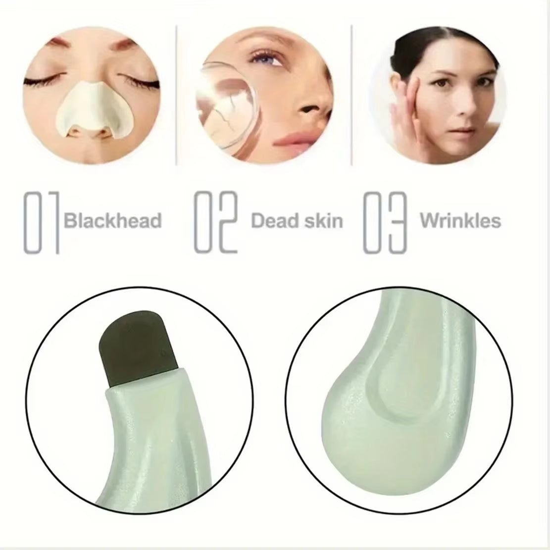 Facial Blackhead Removal Tool, Deep Cleansing, Acne Removal