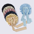 Mulberry Silk Sleeping Bonnet for Women, Large Sleep Cap