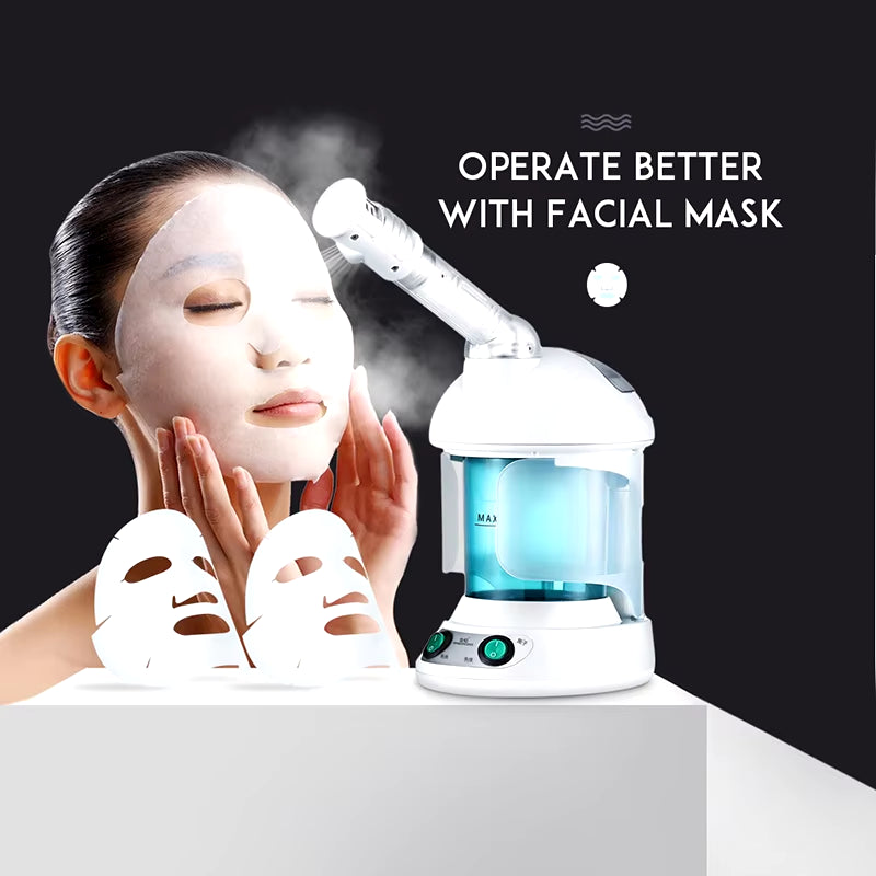 Portable Ionic Face Mist & Steamer for Professional Skincare