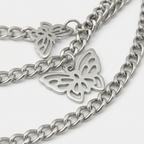 Multi-Layer Bag Chain Strap – Chic Metal Charm Accent