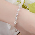 925 Silver Cube Box Bracelet – New Fashion for Women