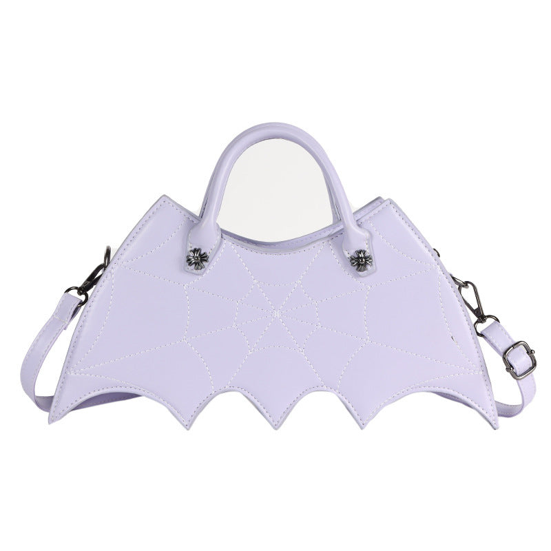 Halloween Spider Web Shoulder Bag – Black Messenger Crossbody