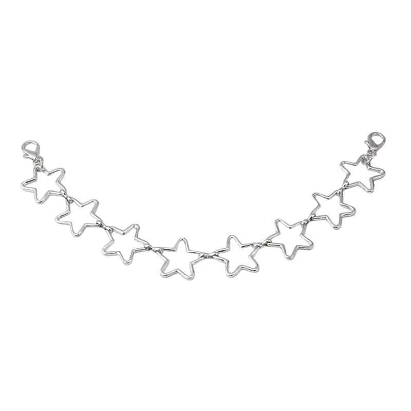 Multi-Layer Metal Chain Strap DIY Personality Butterfly Heart Star Pendant Shoulder Bag Chain Straps Accessories