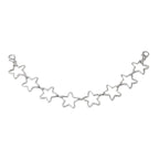 Multi-Layer Metal Chain Strap DIY Personality Butterfly Heart Star Pendant Shoulder Bag Chain Straps Accessories