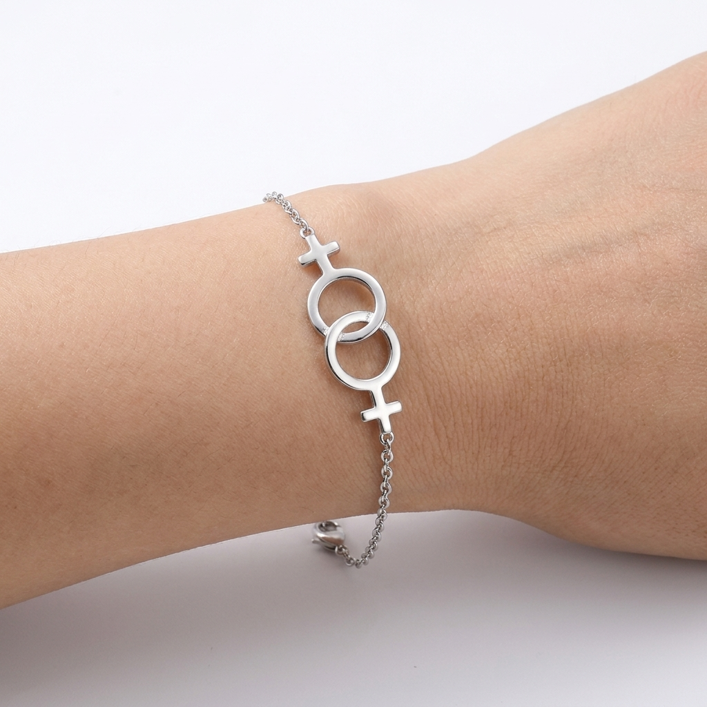 Venus Symbol Bracelet – Meaningful Style in Stainless Steel