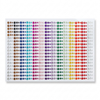 Rainbow Face Gems – Festival Glam with Self-Adhesive Rhinestones