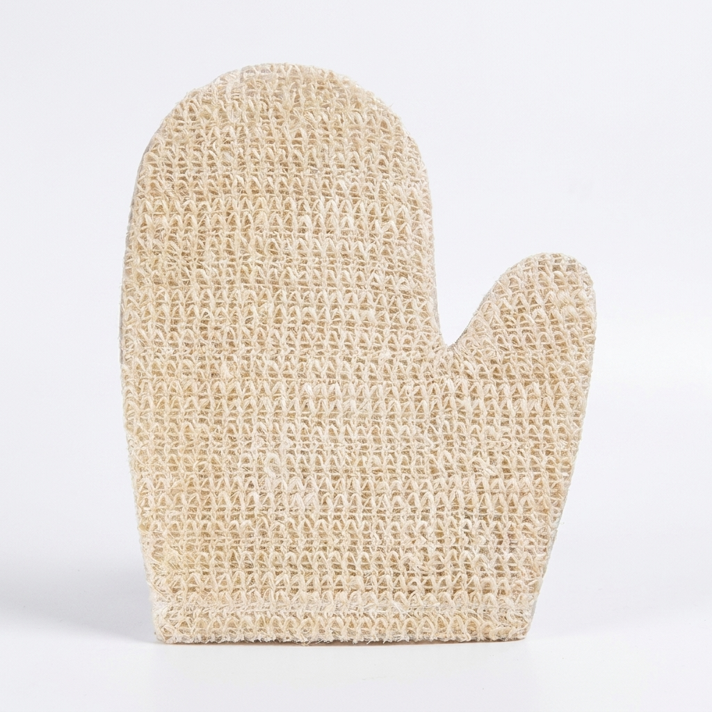 Sisal Exfoliating Bath Mitt for Smooth Skin & Gentle Body Care
