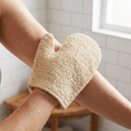 Sisal Exfoliating Bath Mitt for Smooth Skin & Gentle Body Care