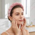 Velvet Spa Headband for Effortless Skincare & Makeup Routine