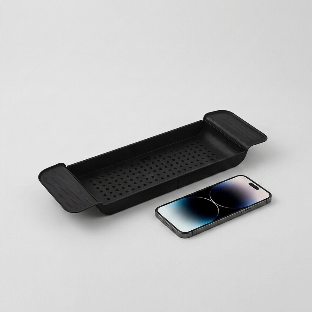 Extendable Bathtub Tray for Relaxing Soaks & Bath Essentials