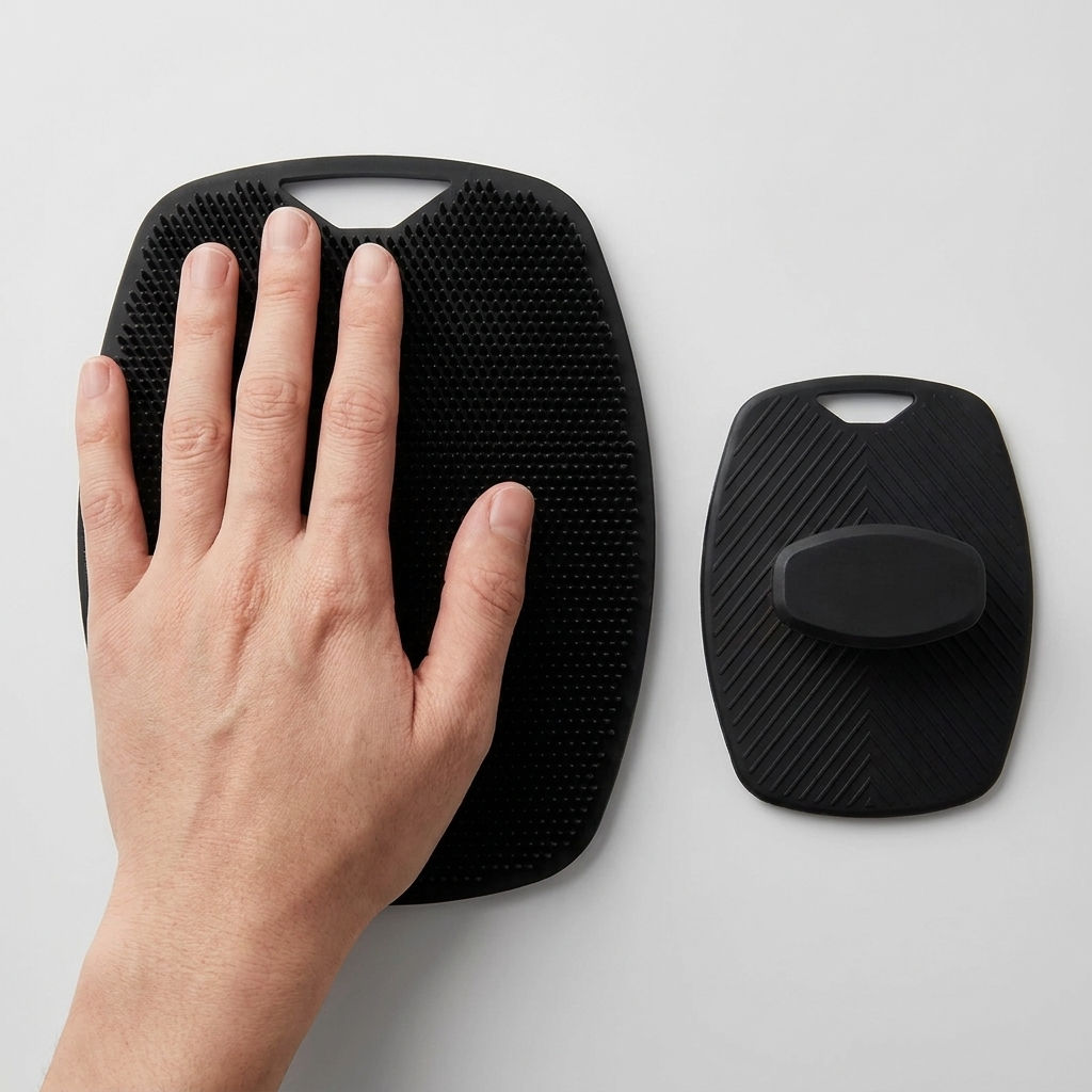 Silicone Body Scrubber for Smooth Skin & Gentle Cleansing Ritual
