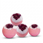 Bath Bomb Gift Set for Relaxing Soaks & Handmade Bubble Fizzers