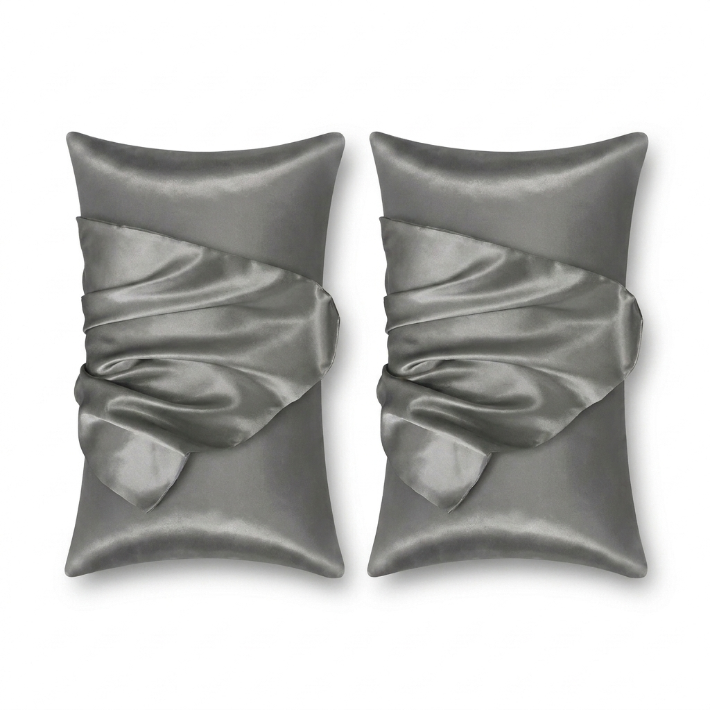 Silk Satin Pillowcase – Smooth Beauty Sleep Hair-Friendly Comfort