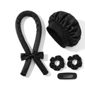 Heatless Curling Headband – Soft Satin Overnight Hair Curler