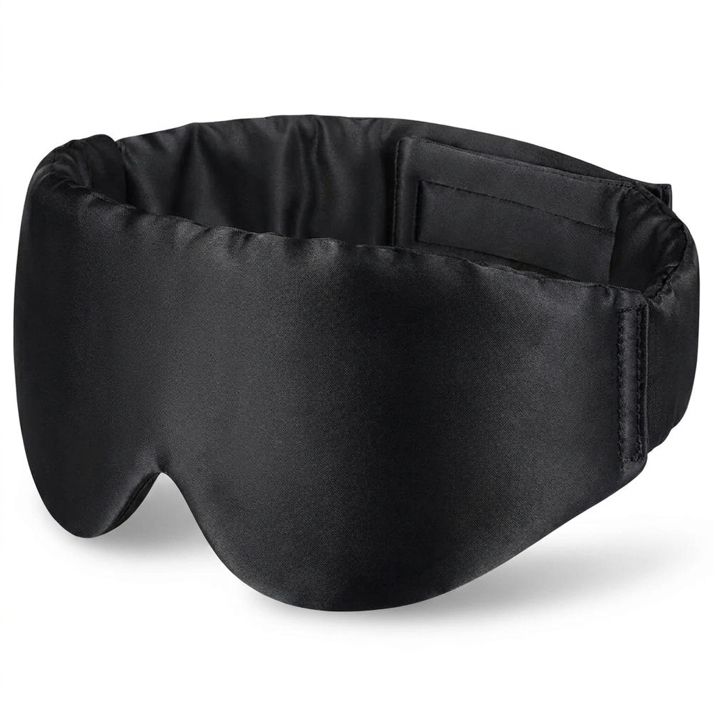Mulberry Silk Sleep Mask – Light-Blocking Comfort for Restful Sleep