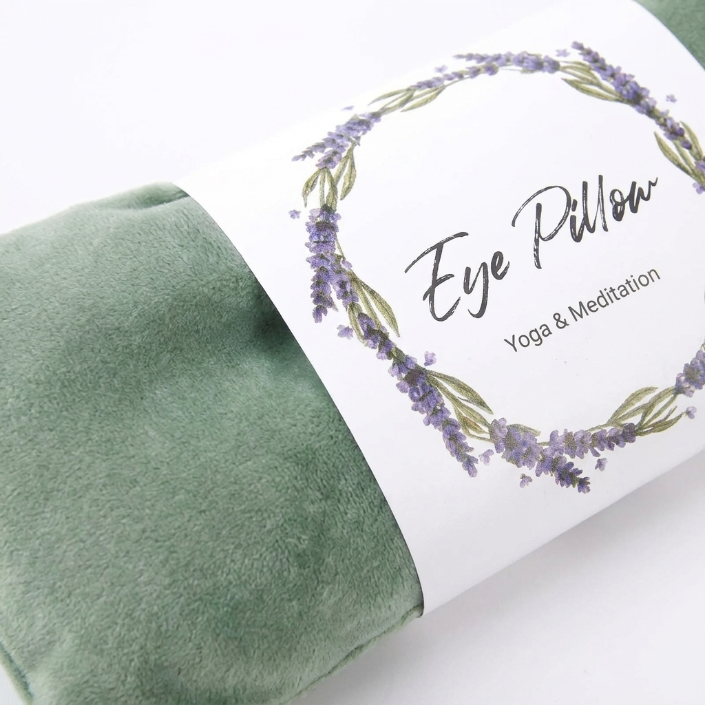 Lavender Weighted Eye Mask – Relaxing Aromatherapy Hot & Cold Comfort