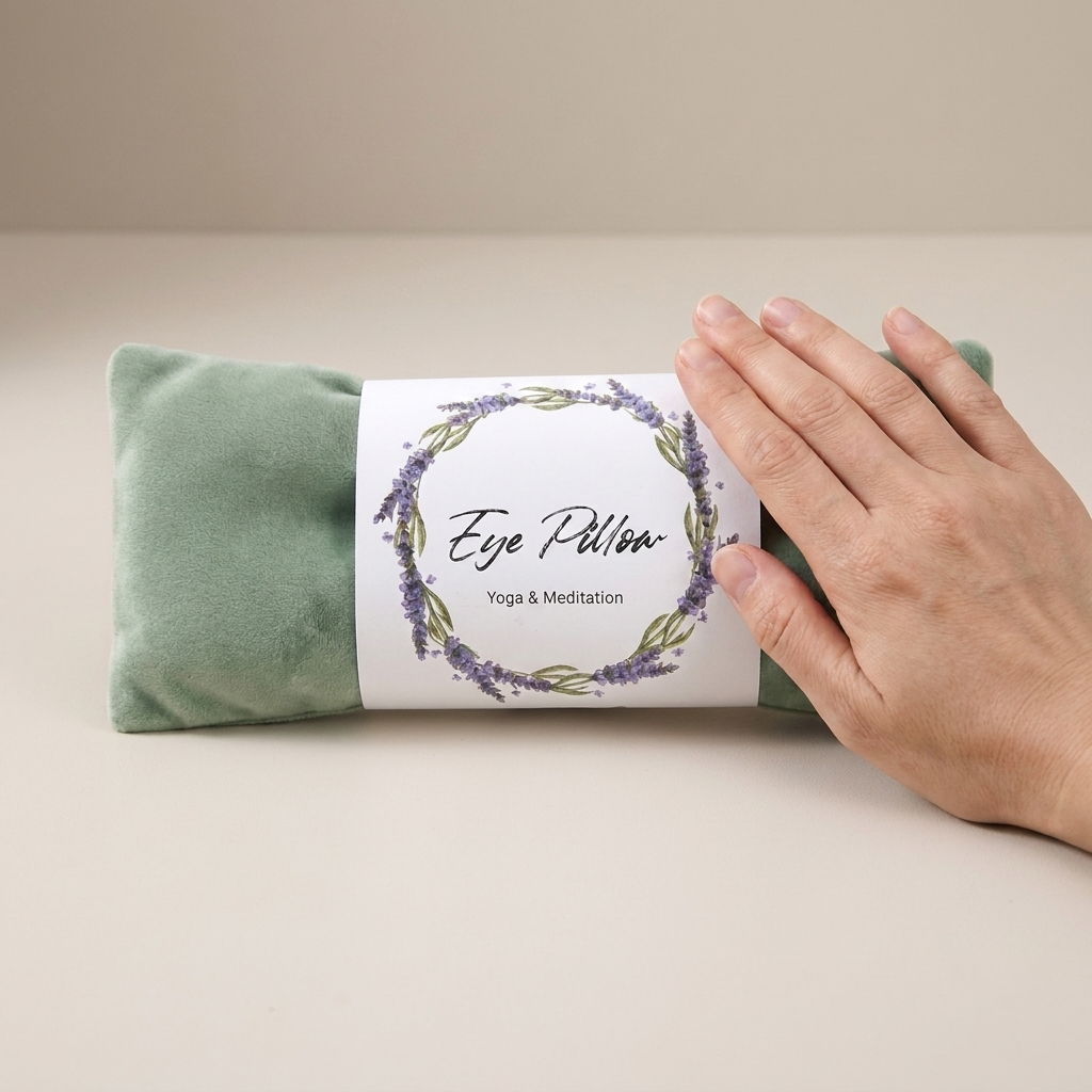 Lavender Weighted Eye Mask – Relaxing Aromatherapy Hot & Cold Comfort
