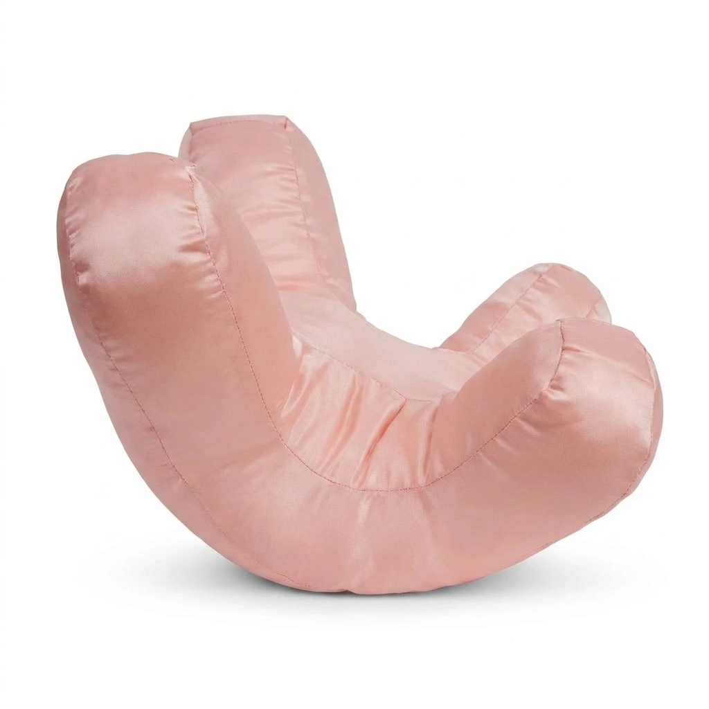 Beauty Sleep Pillow – Anti-Crease Satin Support Cushion